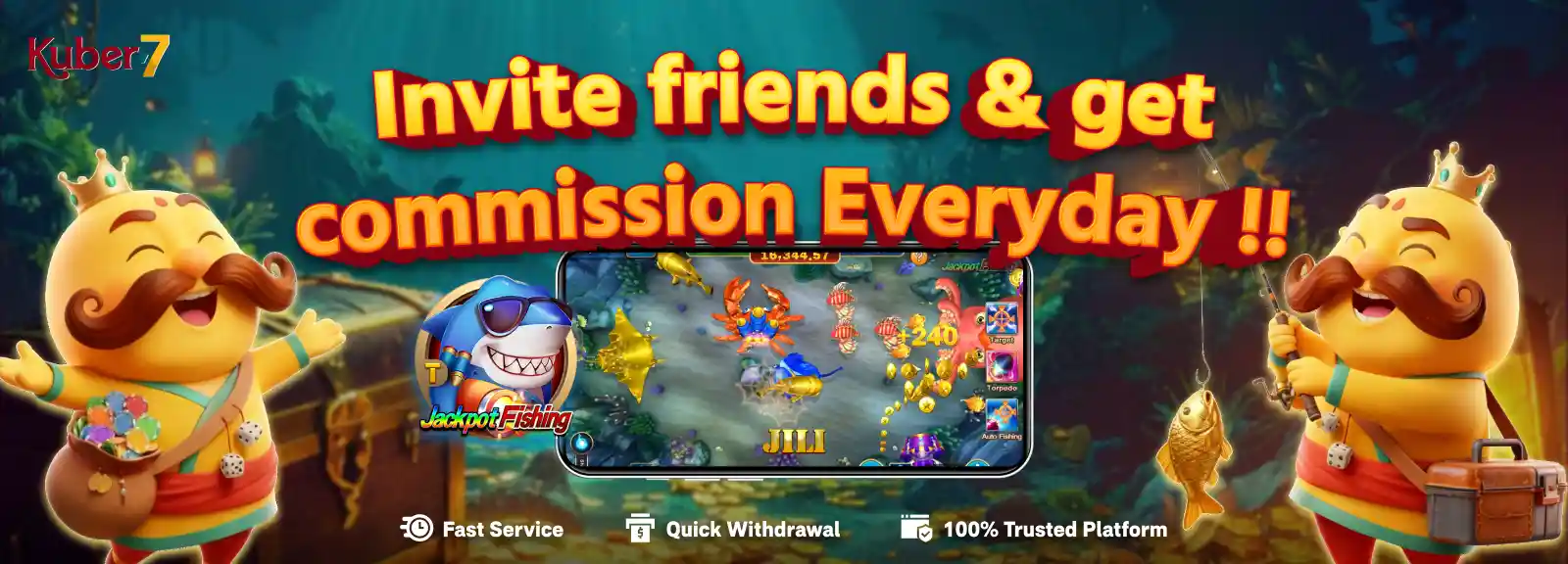 Invite Friends &amp; Get Commission Everyday !!